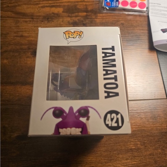 Funko Pop Movies DISNEY Moana Tamatoa #421 Purple Pink NEW - Picture 3 of 4